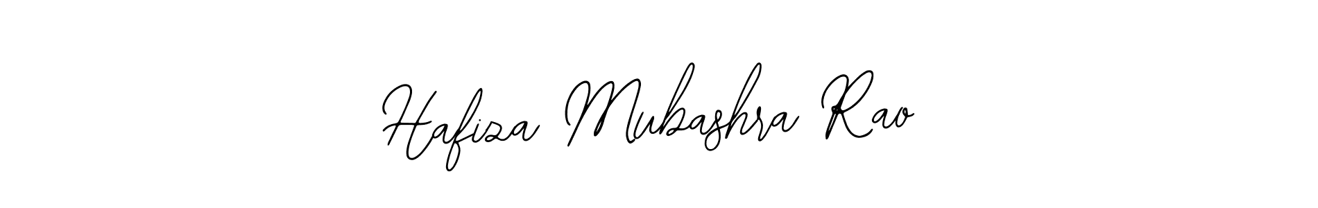 Also You can easily find your signature by using the search form. We will create Hafiza Mubashra Rao name handwritten signature images for you free of cost using Bearetta-2O07w sign style. Hafiza Mubashra Rao signature style 12 images and pictures png