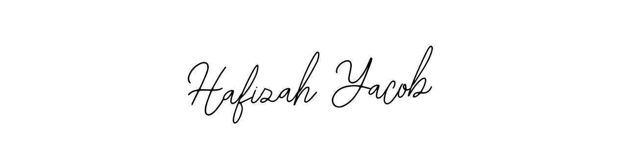Similarly Bearetta-2O07w is the best handwritten signature design. Signature creator online .You can use it as an online autograph creator for name Hafizah Yacob. Hafizah Yacob signature style 12 images and pictures png