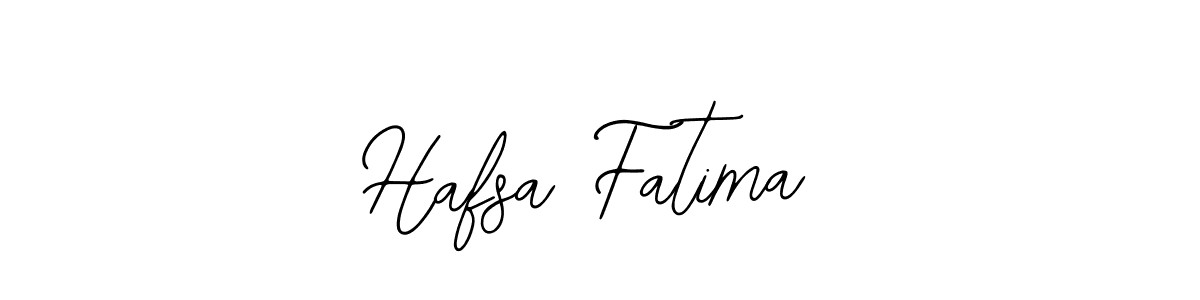 Create a beautiful signature design for name Hafsa Fatima. With this signature (Bearetta-2O07w) fonts, you can make a handwritten signature for free. Hafsa Fatima signature style 12 images and pictures png