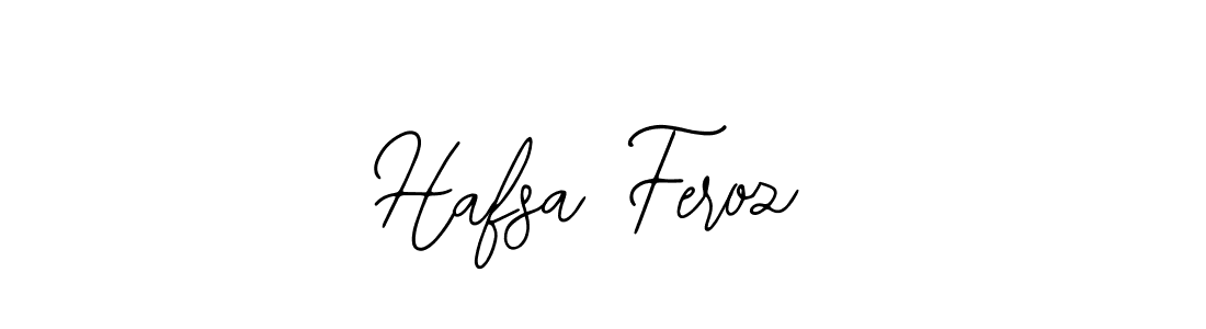 Make a beautiful signature design for name Hafsa Feroz. With this signature (Bearetta-2O07w) style, you can create a handwritten signature for free. Hafsa Feroz signature style 12 images and pictures png