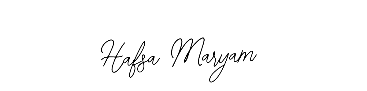 This is the best signature style for the Hafsa Maryam name. Also you like these signature font (Bearetta-2O07w). Mix name signature. Hafsa Maryam signature style 12 images and pictures png