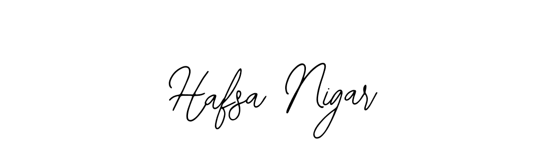 Make a beautiful signature design for name Hafsa Nigar. With this signature (Bearetta-2O07w) style, you can create a handwritten signature for free. Hafsa Nigar signature style 12 images and pictures png