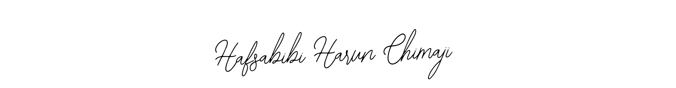 Design your own signature with our free online signature maker. With this signature software, you can create a handwritten (Bearetta-2O07w) signature for name Hafsabibi Harun Chimaji. Hafsabibi Harun Chimaji signature style 12 images and pictures png