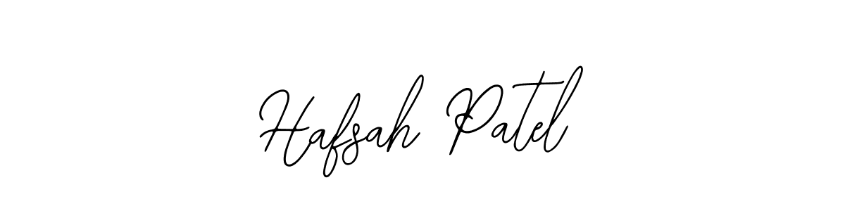 This is the best signature style for the Hafsah Patel name. Also you like these signature font (Bearetta-2O07w). Mix name signature. Hafsah Patel signature style 12 images and pictures png