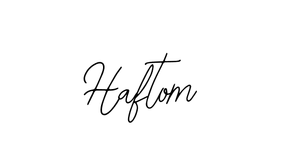 Make a beautiful signature design for name Haftom. Use this online signature maker to create a handwritten signature for free. Haftom signature style 12 images and pictures png