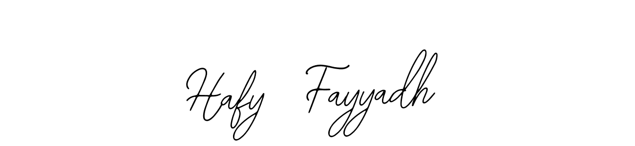 Use a signature maker to create a handwritten signature online. With this signature software, you can design (Bearetta-2O07w) your own signature for name Hafy  Fayyadh. Hafy  Fayyadh signature style 12 images and pictures png