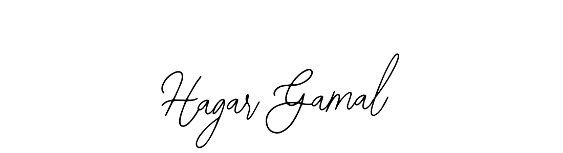 See photos of Hagar Gamal official signature by Spectra . Check more albums & portfolios. Read reviews & check more about Bearetta-2O07w font. Hagar Gamal signature style 12 images and pictures png
