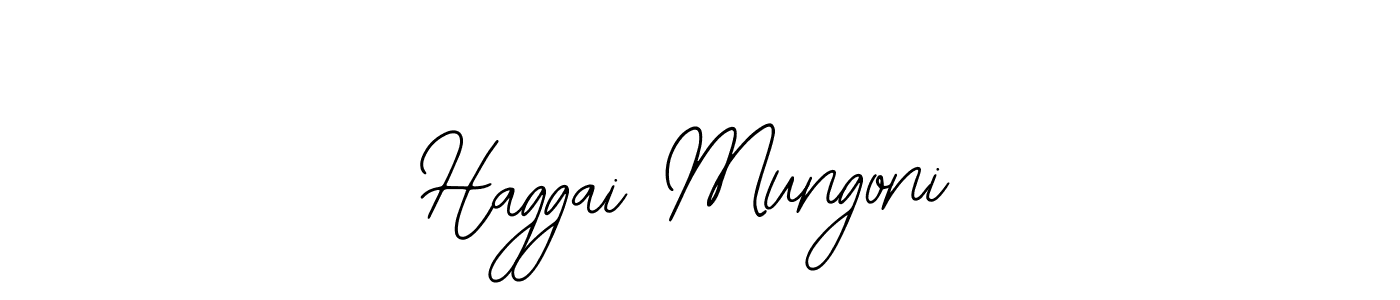 Create a beautiful signature design for name Haggai Mungoni. With this signature (Bearetta-2O07w) fonts, you can make a handwritten signature for free. Haggai Mungoni signature style 12 images and pictures png