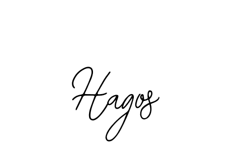 Use a signature maker to create a handwritten signature online. With this signature software, you can design (Bearetta-2O07w) your own signature for name Hagos. Hagos signature style 12 images and pictures png