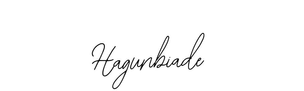 Similarly Bearetta-2O07w is the best handwritten signature design. Signature creator online .You can use it as an online autograph creator for name Hagunbiade. Hagunbiade signature style 12 images and pictures png