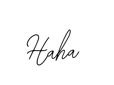 Use a signature maker to create a handwritten signature online. With this signature software, you can design (Bearetta-2O07w) your own signature for name Haha. Haha signature style 12 images and pictures png