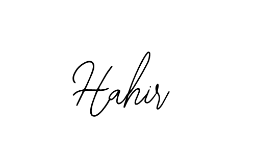 How to Draw Hahir signature style? Bearetta-2O07w is a latest design signature styles for name Hahir. Hahir signature style 12 images and pictures png