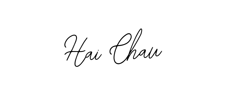 Create a beautiful signature design for name Hai Chau. With this signature (Bearetta-2O07w) fonts, you can make a handwritten signature for free. Hai Chau signature style 12 images and pictures png