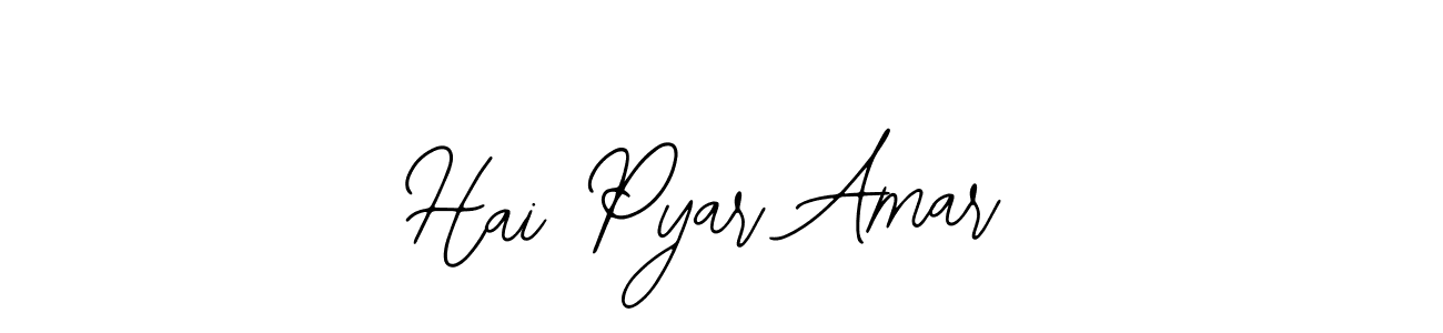 How to Draw Hai Pyar Amar signature style? Bearetta-2O07w is a latest design signature styles for name Hai Pyar Amar. Hai Pyar Amar signature style 12 images and pictures png