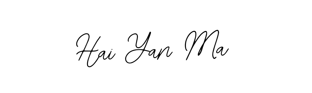 How to Draw Hai Yan Ma signature style? Bearetta-2O07w is a latest design signature styles for name Hai Yan Ma. Hai Yan Ma signature style 12 images and pictures png