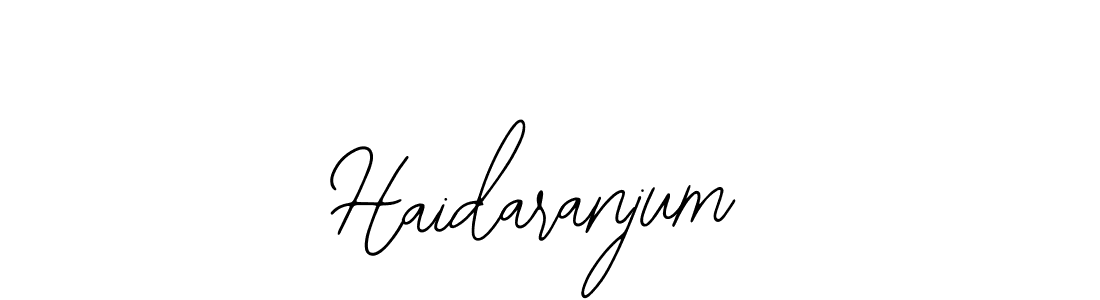 You should practise on your own different ways (Bearetta-2O07w) to write your name (Haidaranjum) in signature. don't let someone else do it for you. Haidaranjum signature style 12 images and pictures png