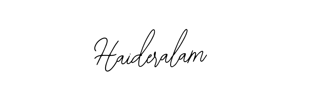 You can use this online signature creator to create a handwritten signature for the name Haideralam. This is the best online autograph maker. Haideralam signature style 12 images and pictures png