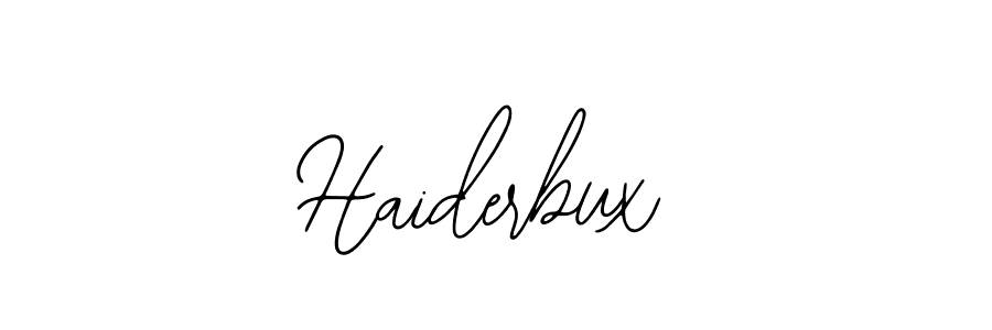 You can use this online signature creator to create a handwritten signature for the name Haiderbux. This is the best online autograph maker. Haiderbux signature style 12 images and pictures png