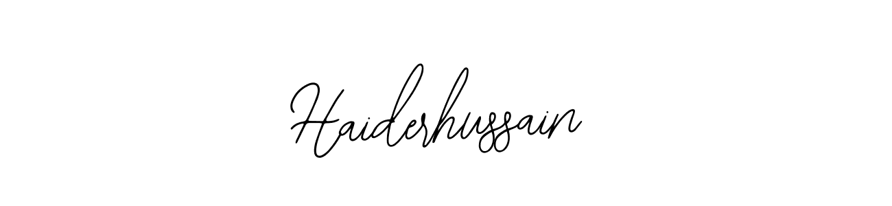 How to Draw Haiderhussain signature style? Bearetta-2O07w is a latest design signature styles for name Haiderhussain. Haiderhussain signature style 12 images and pictures png