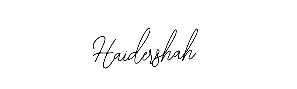 Haidershah stylish signature style. Best Handwritten Sign (Bearetta-2O07w) for my name. Handwritten Signature Collection Ideas for my name Haidershah. Haidershah signature style 12 images and pictures png