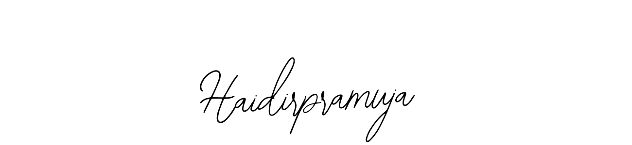 You can use this online signature creator to create a handwritten signature for the name Haidirpramuja. This is the best online autograph maker. Haidirpramuja signature style 12 images and pictures png