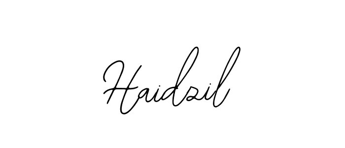 Also we have Haidzil name is the best signature style. Create professional handwritten signature collection using Bearetta-2O07w autograph style. Haidzil signature style 12 images and pictures png