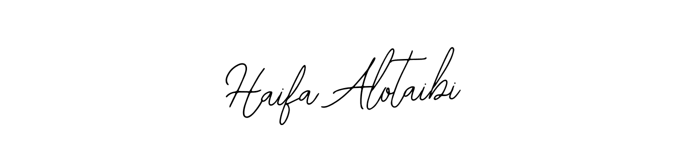 Haifa Alotaibi stylish signature style. Best Handwritten Sign (Bearetta-2O07w) for my name. Handwritten Signature Collection Ideas for my name Haifa Alotaibi. Haifa Alotaibi signature style 12 images and pictures png