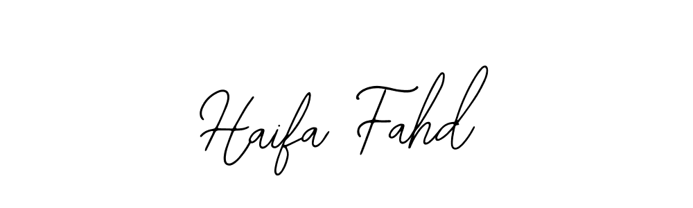Also we have Haifa Fahd name is the best signature style. Create professional handwritten signature collection using Bearetta-2O07w autograph style. Haifa Fahd signature style 12 images and pictures png