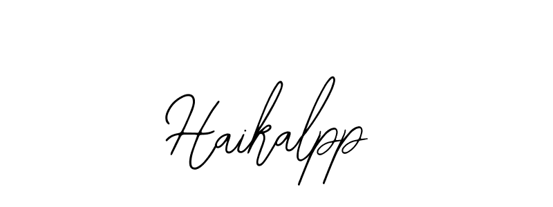The best way (Bearetta-2O07w) to make a short signature is to pick only two or three words in your name. The name Haikalpp include a total of six letters. For converting this name. Haikalpp signature style 12 images and pictures png