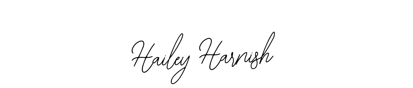 Design your own signature with our free online signature maker. With this signature software, you can create a handwritten (Bearetta-2O07w) signature for name Hailey Harnish. Hailey Harnish signature style 12 images and pictures png