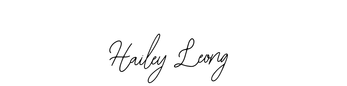 Also we have Hailey Leong name is the best signature style. Create professional handwritten signature collection using Bearetta-2O07w autograph style. Hailey Leong signature style 12 images and pictures png