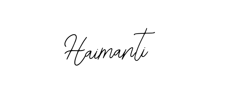 How to Draw Haimanti signature style? Bearetta-2O07w is a latest design signature styles for name Haimanti. Haimanti signature style 12 images and pictures png