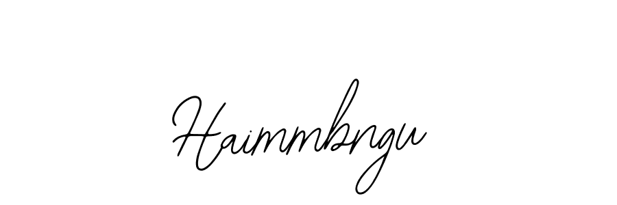 How to Draw Haimmbngu signature style? Bearetta-2O07w is a latest design signature styles for name Haimmbngu. Haimmbngu signature style 12 images and pictures png