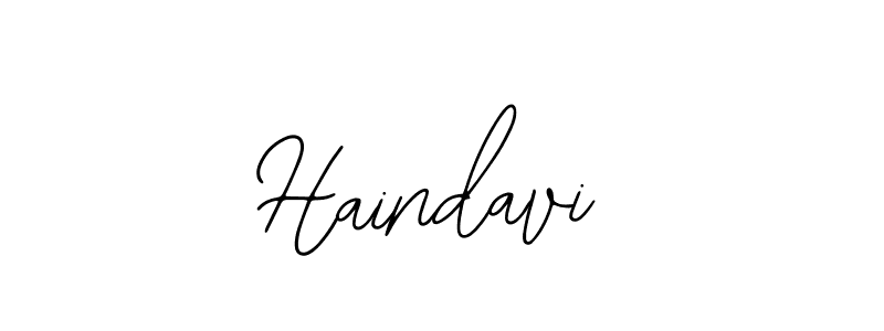 Make a beautiful signature design for name Haindavi. With this signature (Bearetta-2O07w) style, you can create a handwritten signature for free. Haindavi signature style 12 images and pictures png