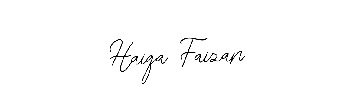 Create a beautiful signature design for name Haiqa Faizan. With this signature (Bearetta-2O07w) fonts, you can make a handwritten signature for free. Haiqa Faizan signature style 12 images and pictures png