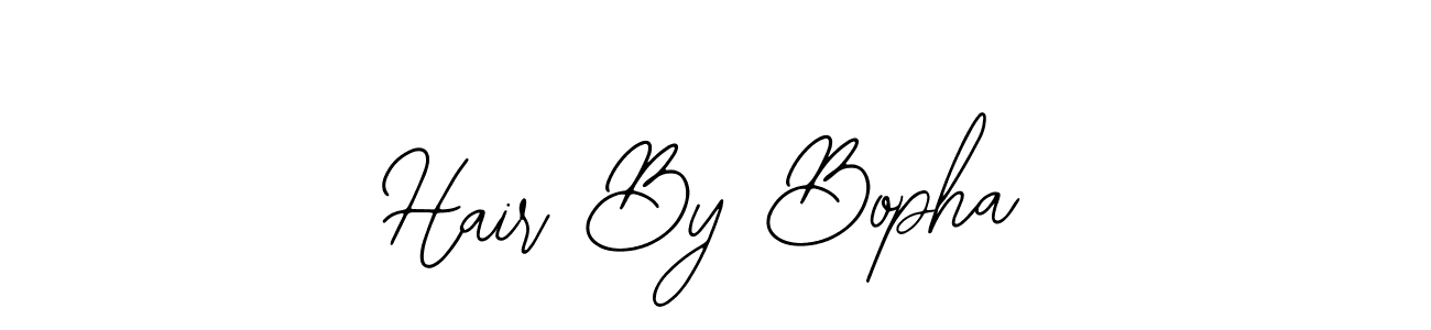 You should practise on your own different ways (Bearetta-2O07w) to write your name (Hair By Bopha) in signature. don't let someone else do it for you. Hair By Bopha signature style 12 images and pictures png