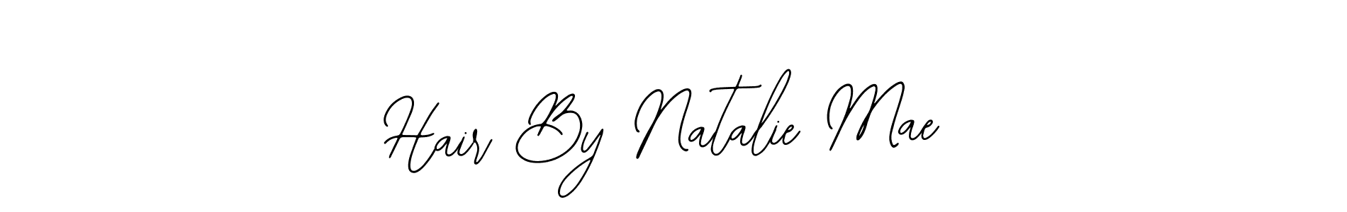 Hair By Natalie Mae stylish signature style. Best Handwritten Sign (Bearetta-2O07w) for my name. Handwritten Signature Collection Ideas for my name Hair By Natalie Mae. Hair By Natalie Mae signature style 12 images and pictures png