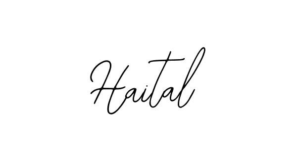 Also You can easily find your signature by using the search form. We will create Haital name handwritten signature images for you free of cost using Bearetta-2O07w sign style. Haital signature style 12 images and pictures png
