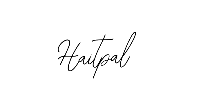 How to make Haitpal signature? Bearetta-2O07w is a professional autograph style. Create handwritten signature for Haitpal name. Haitpal signature style 12 images and pictures png