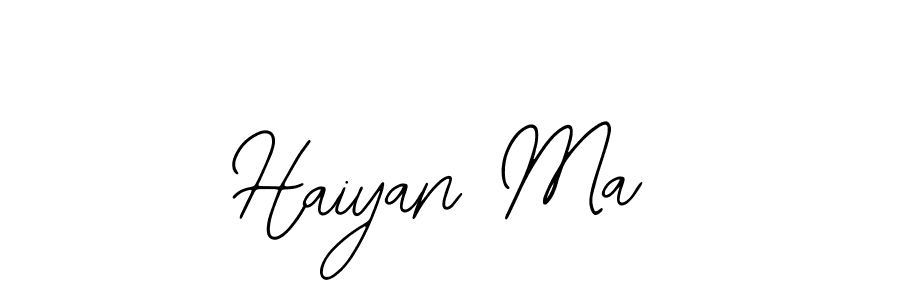 Check out images of Autograph of Haiyan Ma name. Actor Haiyan Ma Signature Style. Bearetta-2O07w is a professional sign style online. Haiyan Ma signature style 12 images and pictures png