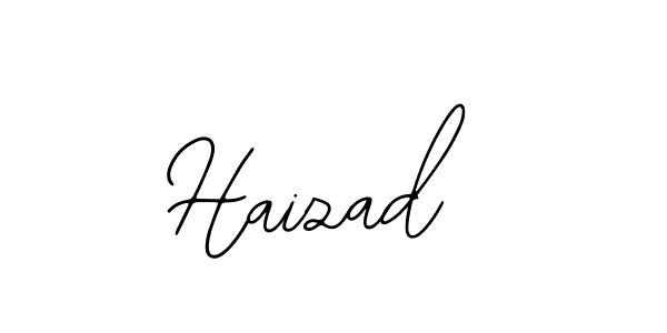 The best way (Bearetta-2O07w) to make a short signature is to pick only two or three words in your name. The name Haizad include a total of six letters. For converting this name. Haizad signature style 12 images and pictures png