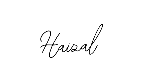 Design your own signature with our free online signature maker. With this signature software, you can create a handwritten (Bearetta-2O07w) signature for name Haizal. Haizal signature style 12 images and pictures png