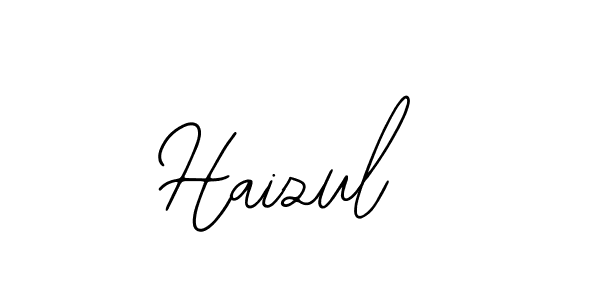 The best way (Bearetta-2O07w) to make a short signature is to pick only two or three words in your name. The name Haizul include a total of six letters. For converting this name. Haizul signature style 12 images and pictures png