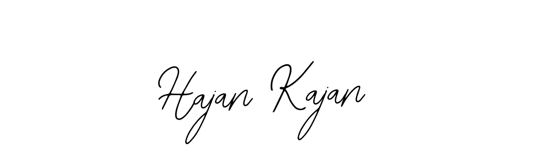 Use a signature maker to create a handwritten signature online. With this signature software, you can design (Bearetta-2O07w) your own signature for name Hajan Kajan. Hajan Kajan signature style 12 images and pictures png