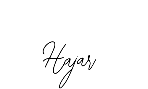 Use a signature maker to create a handwritten signature online. With this signature software, you can design (Bearetta-2O07w) your own signature for name Hajar. Hajar signature style 12 images and pictures png