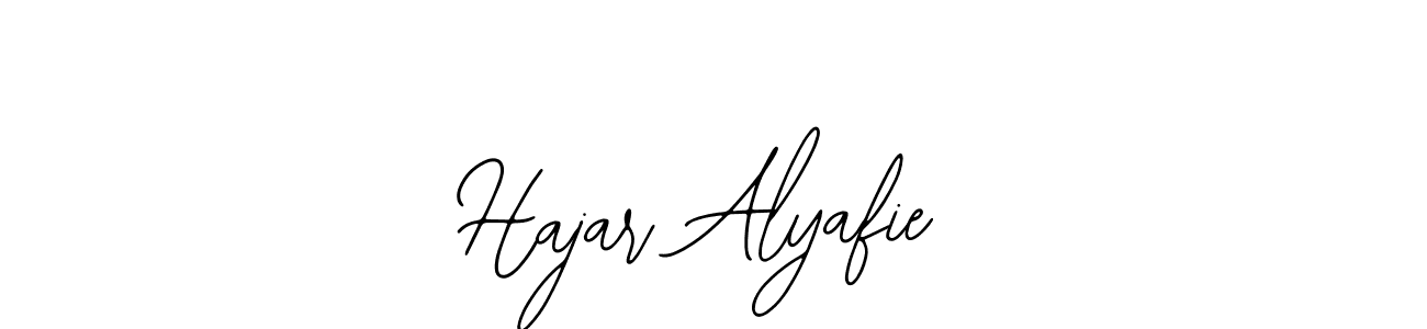 Create a beautiful signature design for name Hajar Alyafie. With this signature (Bearetta-2O07w) fonts, you can make a handwritten signature for free. Hajar Alyafie signature style 12 images and pictures png
