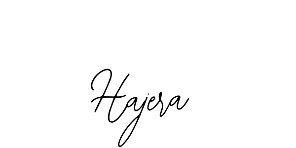 Use a signature maker to create a handwritten signature online. With this signature software, you can design (Bearetta-2O07w) your own signature for name Hajera. Hajera signature style 12 images and pictures png