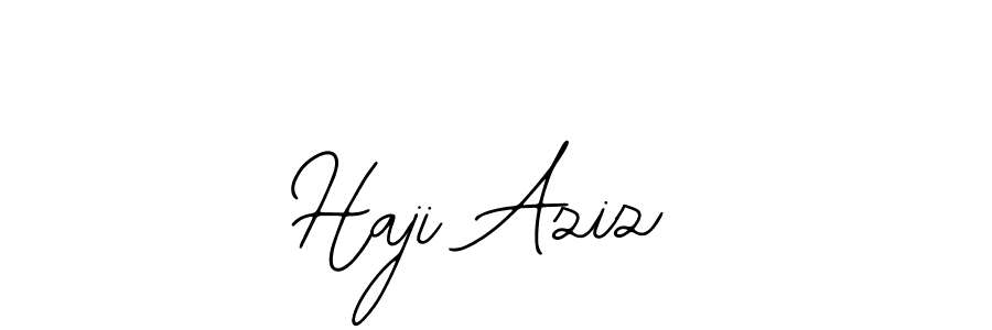 Check out images of Autograph of Haji Aziz name. Actor Haji Aziz Signature Style. Bearetta-2O07w is a professional sign style online. Haji Aziz signature style 12 images and pictures png