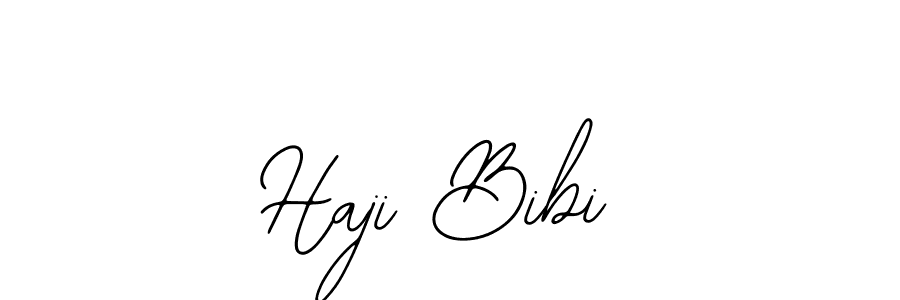 The best way (Bearetta-2O07w) to make a short signature is to pick only two or three words in your name. The name Haji Bibi include a total of six letters. For converting this name. Haji Bibi signature style 12 images and pictures png