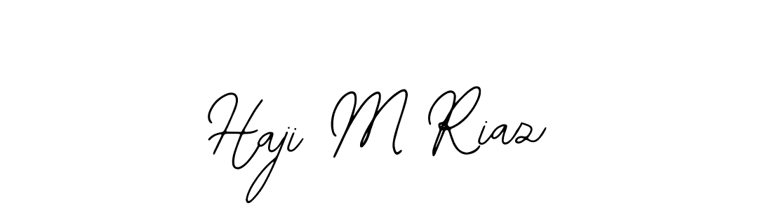 Similarly Bearetta-2O07w is the best handwritten signature design. Signature creator online .You can use it as an online autograph creator for name Haji M Riaz. Haji M Riaz signature style 12 images and pictures png